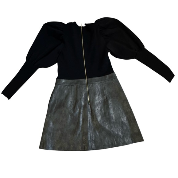 Ted Baker puff sleeve mini dress.  Long sleeve.  ted baker size 4. Us Size 10-12 - Picture 11 of 15